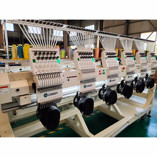 Wonyo High Efficiency Industrial Use 6 Heads Computerized Embroidery Machine for Cap Shoes Embroidery Design